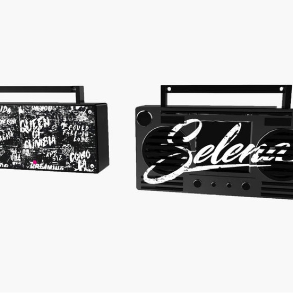 Selena Limited Edition Bumpboxx MicroBoom Wearable Bluetooth Speaker Boo…